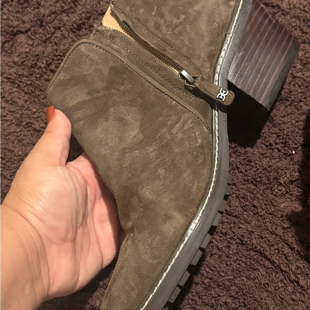 Sam Edelman Women's Suede Ankle Boots - Brown